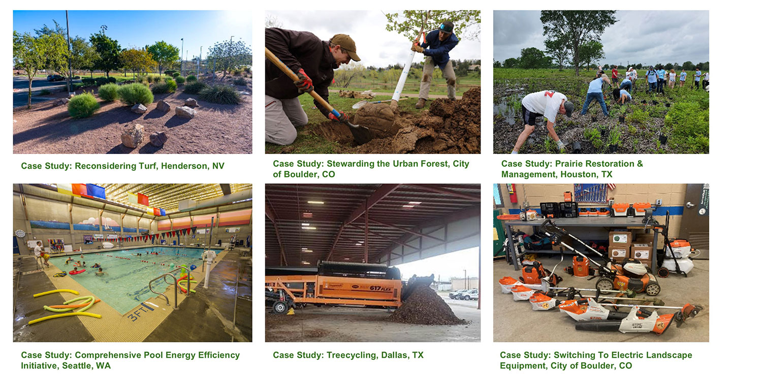 Parks departments are already making this happen. Sharing methods can help expand impact and make exceptional efforts typical practice.